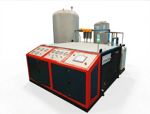 Oxygen Gas Boosting Station